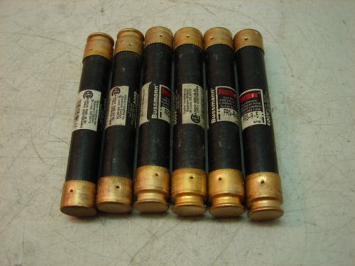 Buss fusetron frs-r-5 fuse 600volts ( lot of 6 ) ***xlnt*** for sale