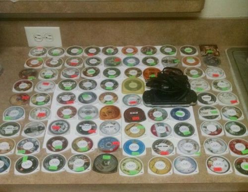 100 PSP games plus a PSP system and power supply