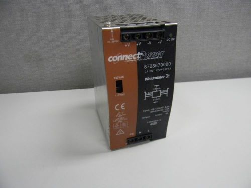 WEIDMULLER CONNECT POWER 8708670000 POWER SUPPLY