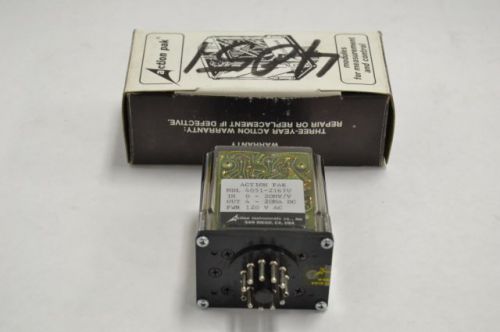 ACTION INSTRUMENTS 4051-2167U SOLID STATE MODULE 4-20MA 120V 11PIN RELAY B202930