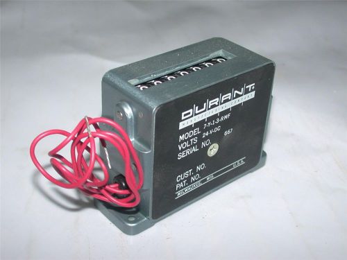BRAND NEW DURANT ELECTRONIC PANEL COUNTER MOUNT 7-Y-1-3-RMF (2 AVAILABLE)