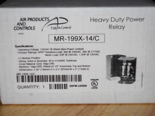 Heavy Duty Power Relay MR-199X-14/C