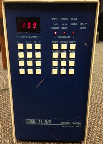 MECS UTC-100A Robot Controll System UTC100