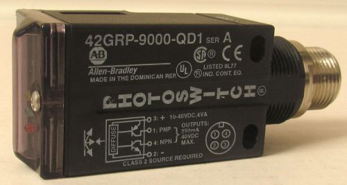 Allen bradley 42grp-9000-qd1 photoswitch ser a 10-40v-dc 4va sensor for sale