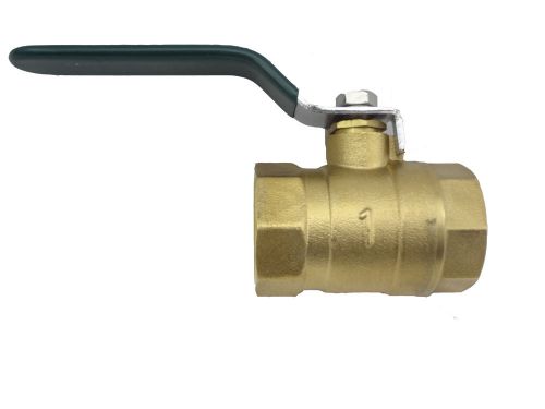10 pcs of Brass ball valve, 1”, 2 way DN25