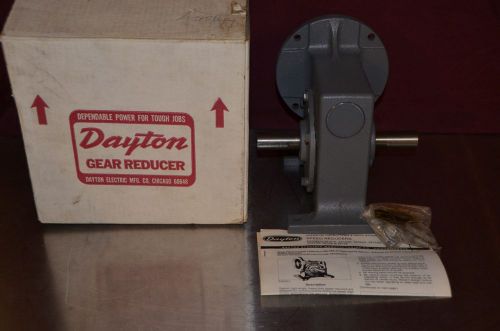 Dayton 2z153c speed reducer 1725 rpm 20:1 ratio 422 lb/in torque 3/4 hp nib for sale