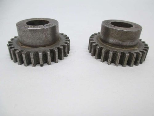 LOT 2 NEW AMP-ROSE 42B529S109 SPUR GEAR 5/8IN ID D337170