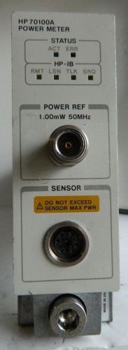 HP 70100A Programmable single channel power meter
