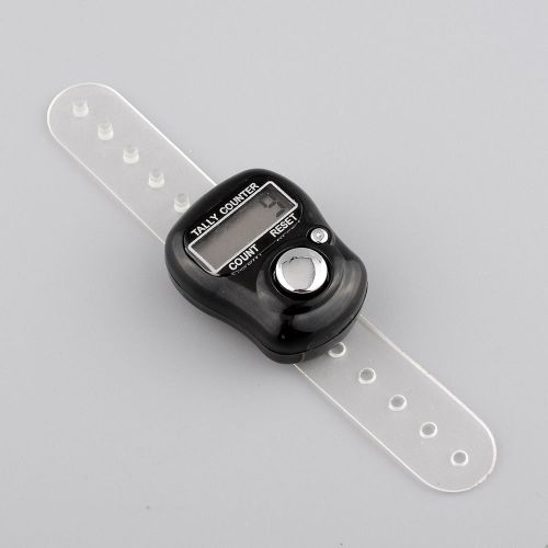 Digital LCD Electronic Hand Finger Ring Tally Counter For Golf School