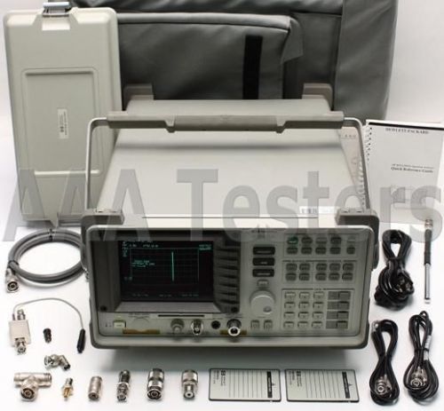 Agilent hp hewlett packard 8591a spectrum analyzer 9 khz - 1.8 ghz 8590 a for sale