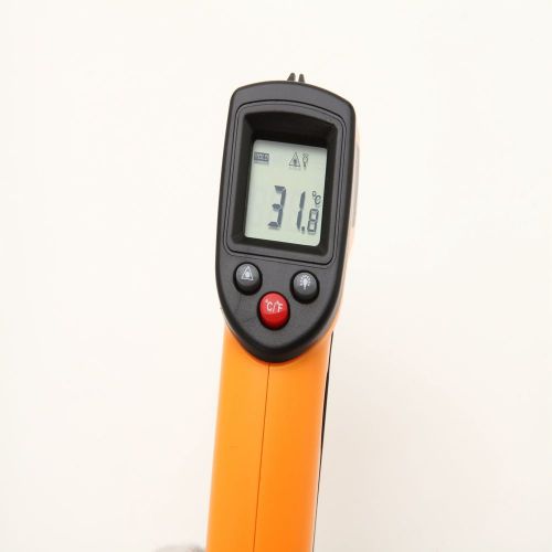 Non-Contract Temperature Gun IR Infrared Digital Thermometer w/ Laser GM320