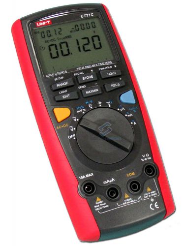 Uni-t ut71c intelligent digital multi-meter ac dc lcd meter detector tool detect for sale