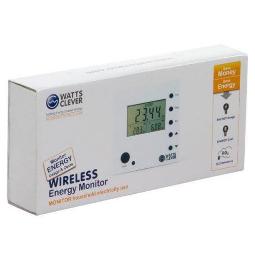 New watts clever wireless electricity energy monitor for sale