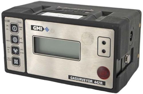 Gmi gasurveyor 442r lel vol co h2s o2 portable gas detector w/integral pump for sale