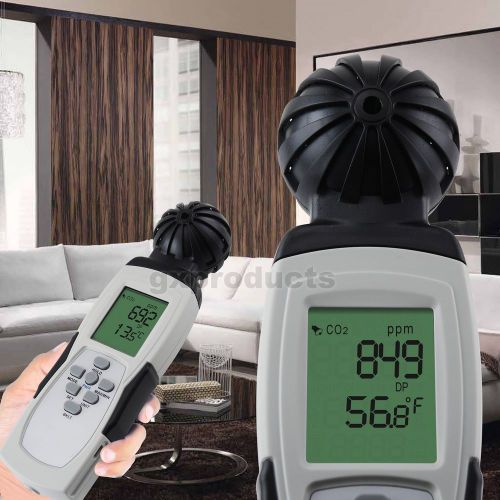 Handheld carbon dioxide (co2) thermo-hygrometer online logging meter taiwan made for sale