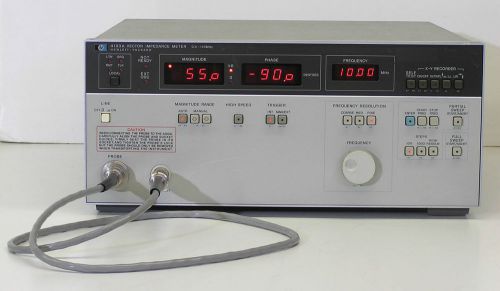 HP 4193a Vector Impedance Meter with Probe