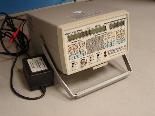 Sencore lc102 lc auto-z analyzer 1pf-19.99f, 0.1uh-19.99h 3.5 digit lcd tested for sale