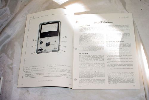 Hewlett Packard HP 413A DC Null Voltmeter Operating &amp; Service Manual 139-