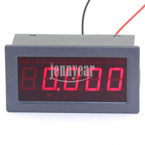 Digital dispaly amperage meters 0-5a amp measure dc current gauge red led tester for sale