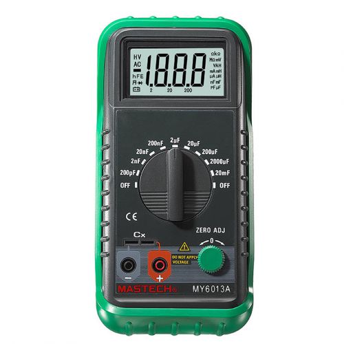 MASTECH MY6013A  Portable Digital Capacitance Meter Capacitor Tester (A)