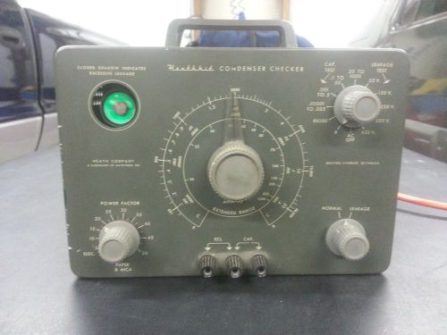 Heathkit Condenser Checker Model C-3, Capacitor Checker
