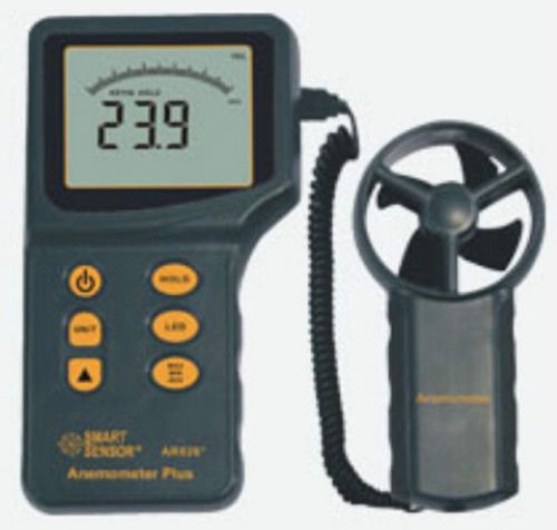 Ar826+ anemometer air flow meter wind speed gauge tester 0.3~45m/s ar-826+ for sale
