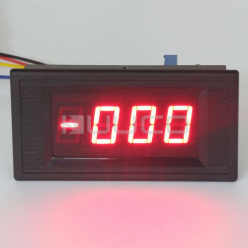 Mini Red LED DC 5V 500A Digital Panel Meter Ammeter Current Measurement Guages