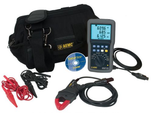 Aemc 8220 with mn193 power quality meter model 8220 w/mn193 (6a/120a) for sale