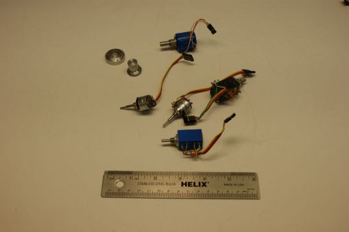 Lot Of 5 Tektronix Potentiometers For The 475 (&amp; Others), Oscilloscope. Tested