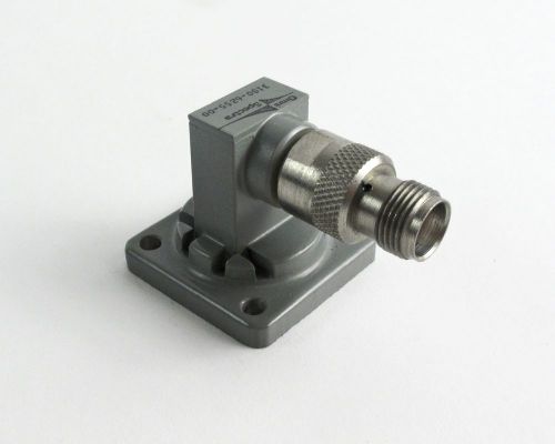 Omni spectra 3100-6255-00 waveguide to tnc female adapter, wr-62, 12.4 to 18 ghz for sale