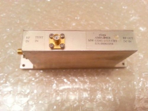 lot 2 pcs ofElisra RF Microwave Amplifier MW-13341-1515-CBT SMA  800-1000 NHz