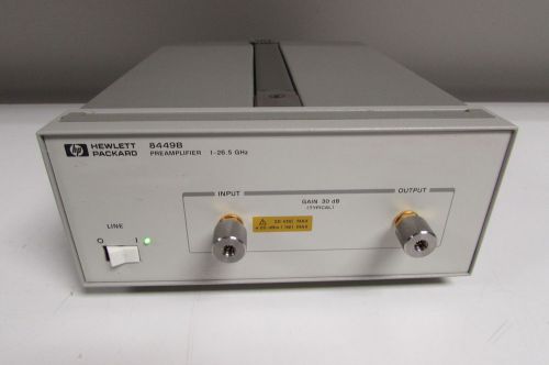 HP Agilent 8449B microwave pre-amplifier, 1ghz-26.5ghz