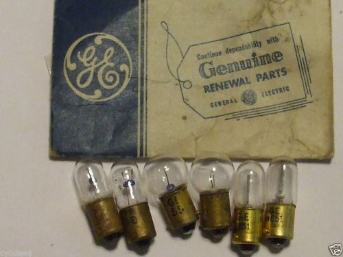 Ge ne-51 x2 ge-55 x2 ge-44 x2 usa b&amp;k 650 tube tester fuse pilot short free ship for sale