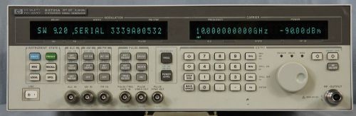 Agilent 83712A OPT 237 1E1 1E2 1E5    8-20GHz Synthesized Signal Generator