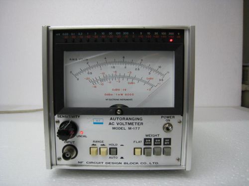 NF M-177 Autoranging AC Voltmeter