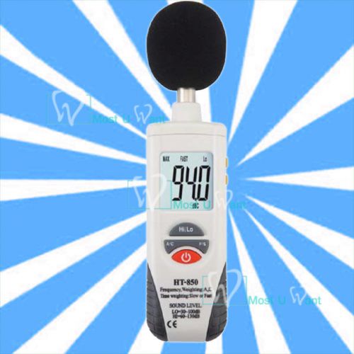 Digital sound level meter handheld sound audio meter measure 1.5db accuracy ce for sale