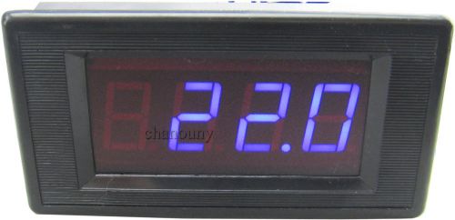 Purpe thermometer temp panel meter temperature display -60-125°c+ntc10k sensor for sale