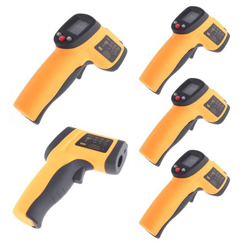 5x LCD Non-Contact IR Laser Infrared Thermometer Temperature Temp Gun GM380