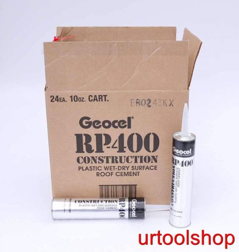RP-400 Construction Plastic Wet-Dry Surface Roof Cement one case 6944-297 3