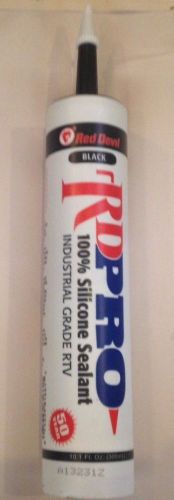 Red Devil 0816/6I RD Pro Black Silicone Sealant 10.1oz Lot of 11