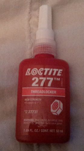 (5) Loctite 277 threadlocker high strength  50 ml