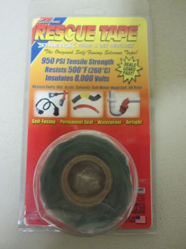NEW! RESCUE TAPE Silicone Tape 1&#034; x 12&#039;  GREEN FREE SHIPPING!!