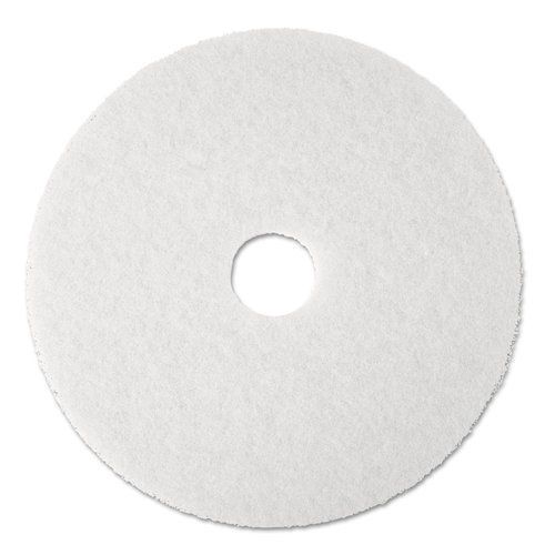 3m mmm08477 super polish floor pad 4100 13&#034; white 5 count for sale