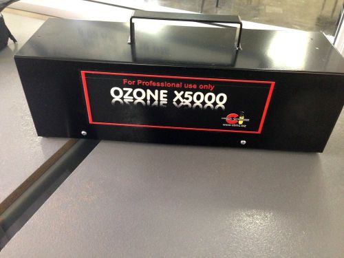 Ozone X5000 Generator  w/ Free DCI Light by CTI Made in the USA !