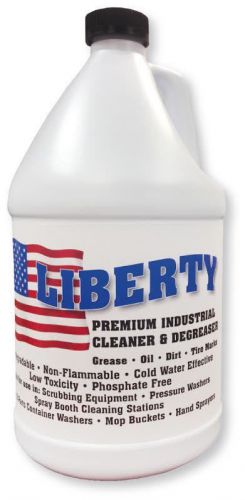 &#034;liberty&#034; commercial grade, bio-degradable cleaner/ degreaser -case of 4 gallons for sale