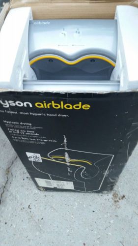 New dyson airblade ab02 hand dryer silver aluminum  ........................nr! for sale