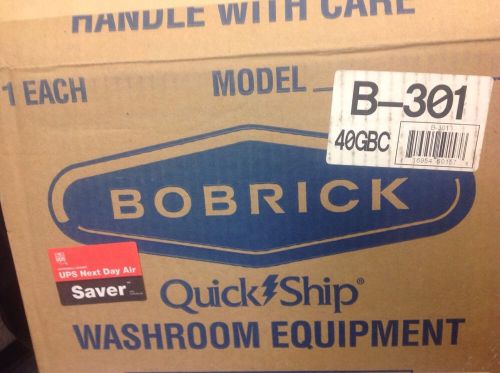 New! Bobrick B-301 Stainless Steel Recessed Seat-Cover Dispenser