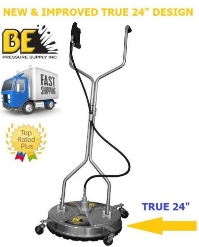 BE Pressure 24&#034; in Whirl-a-Way Stainless Steel Pressure Washer Surface Cleaner