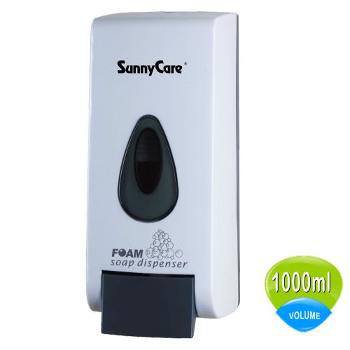 Sunnycare #1038w refillable manual foam soap dispenser capacity:1000ml  --new-- for sale