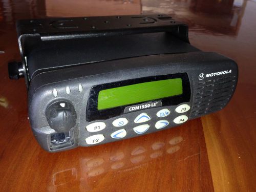 Motorola CDM1550-LS+ UHF 16 Ch Mobile  Conv, LTR , &amp; Passport 40W AAM25SKF9DP5A